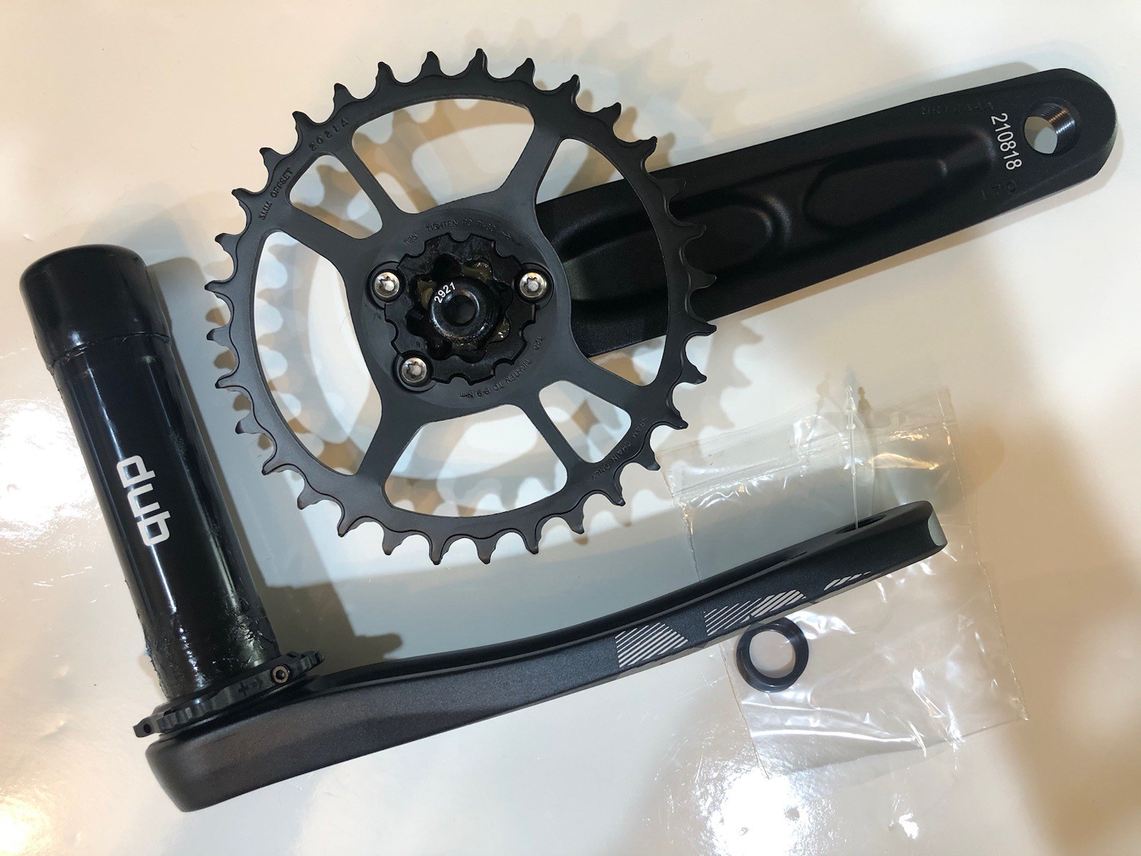 SRAM NX Eagle Crankset, 170mm, 32T, 3mm offset Boost Chainring, DUB. NEW!!