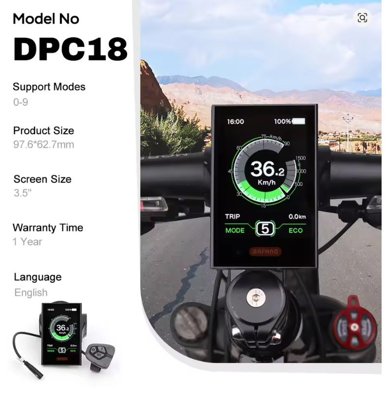 48V 30A Controller sets for Bafang G062 48V 750W 48V 1000W Hub Motor