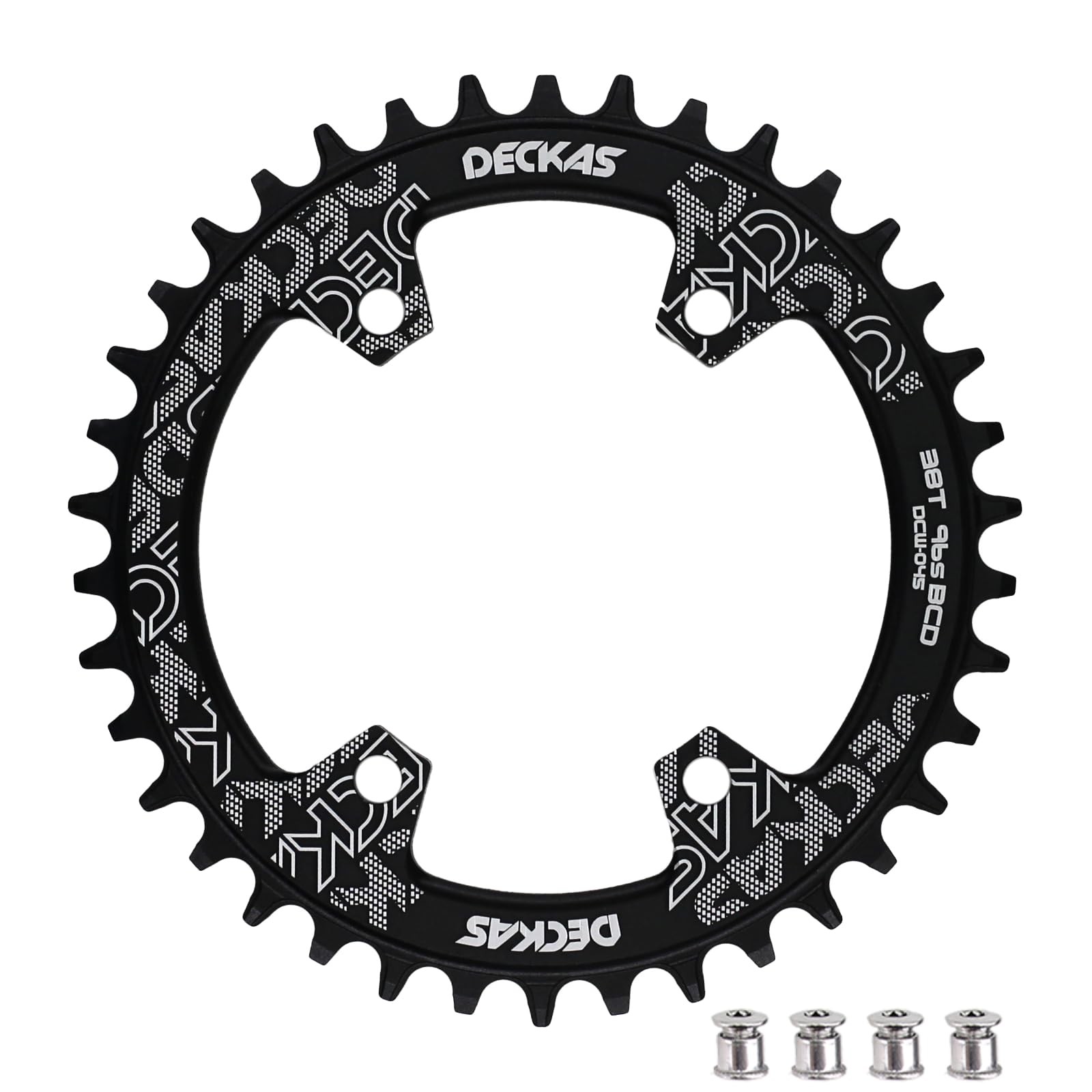 DJC Bike Chainring Asymmetrical 96BCD Narrow Wide Tooth MTB for XT SLX M6000 …