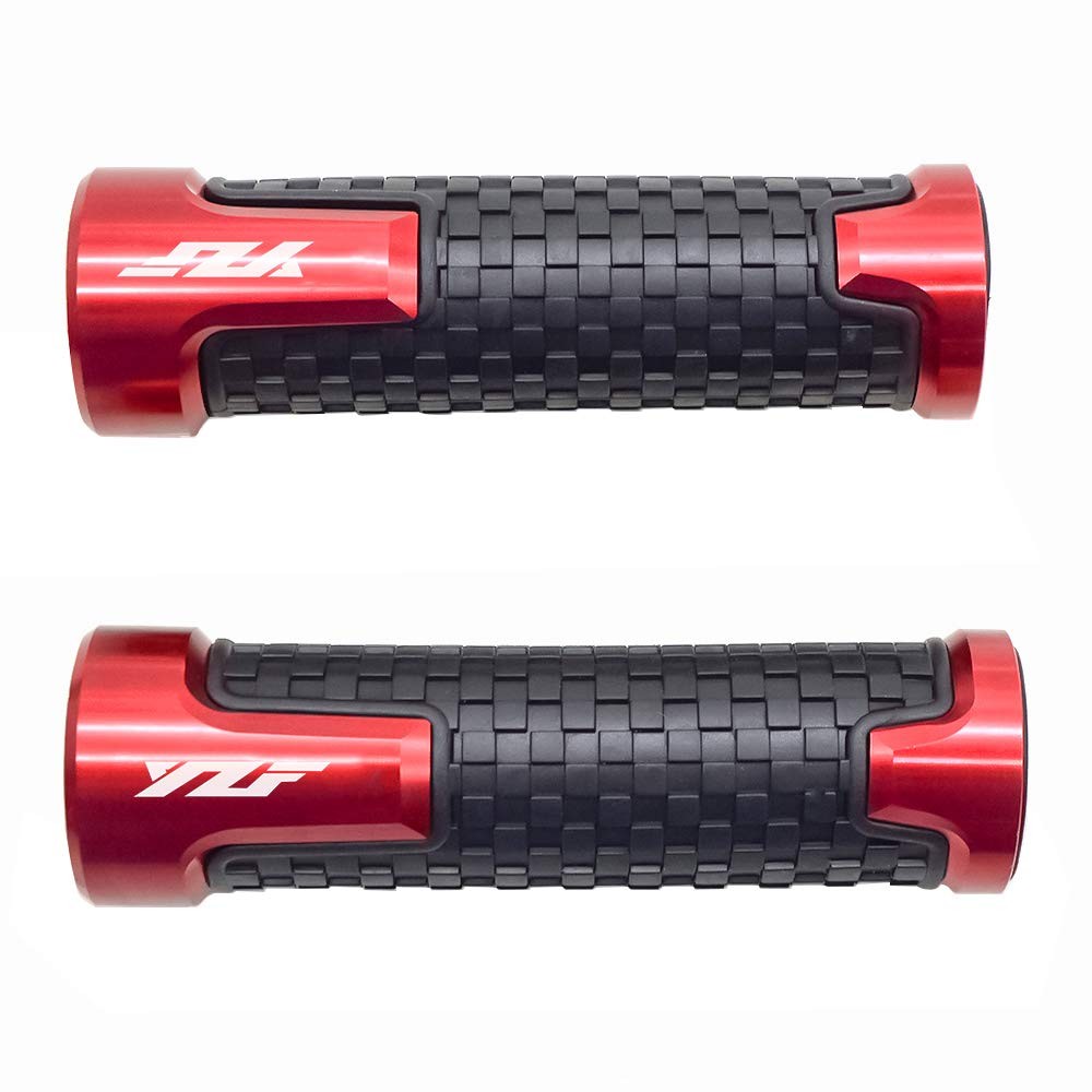 Lqmy Universal Motorcycle Handlebar Grip 7/8 22Mm For Yzf R1 R3 R6 R7 R125 R6S