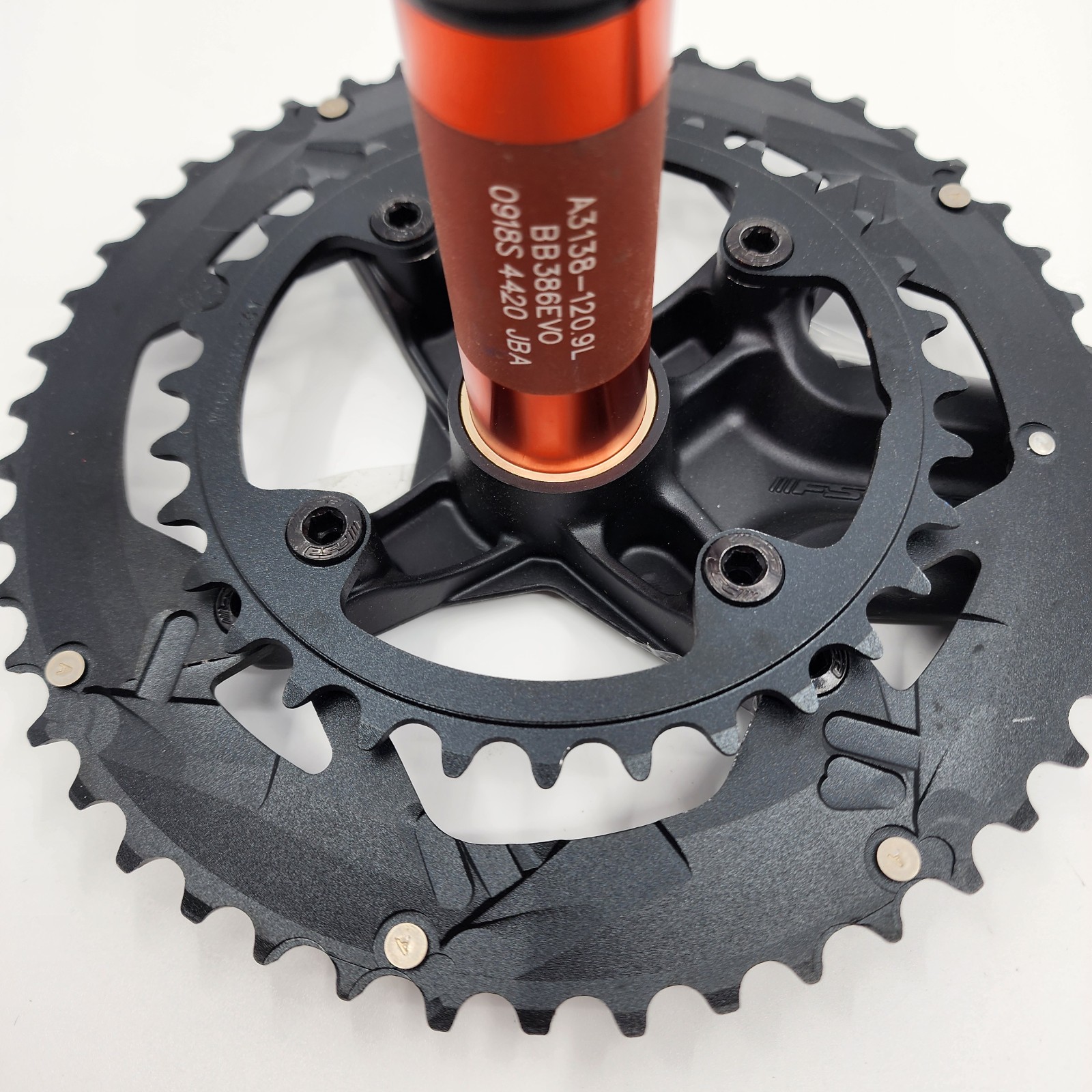 FSA Gossamer Pro 2x 48/32T 172.5mm BB386EVO Crankset NEW