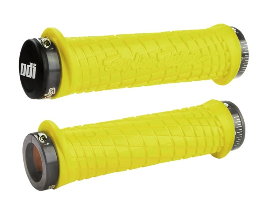 ODI TROY LEE DESIGNS SIGNATURE SERIES LOCK-ON MTB HANDLEBAR GRIPS 130MM NEW