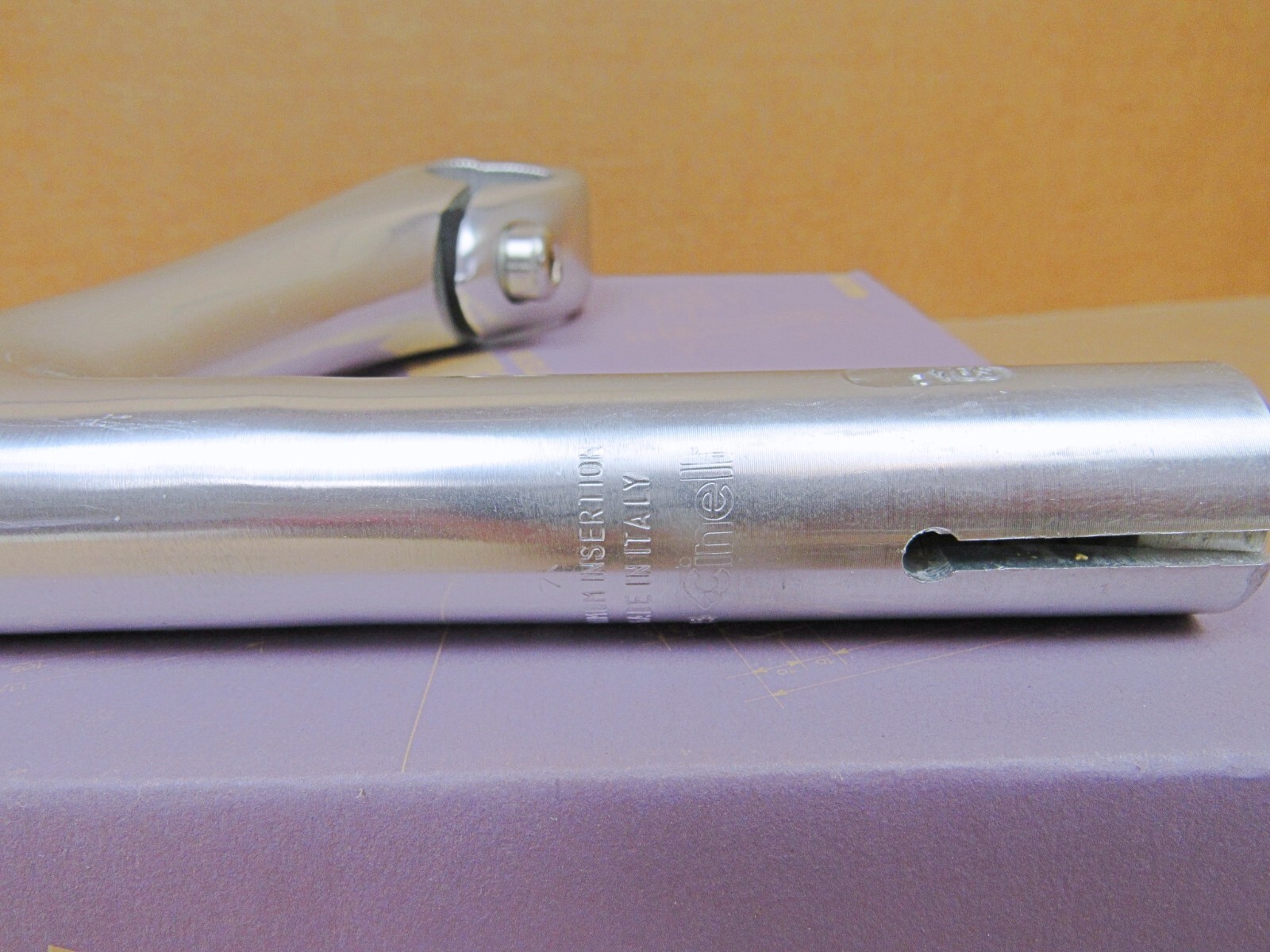 New-Old-Stock Cinelli 101 Silver Stem w/ 26.4 mm clamp (125 mm)
