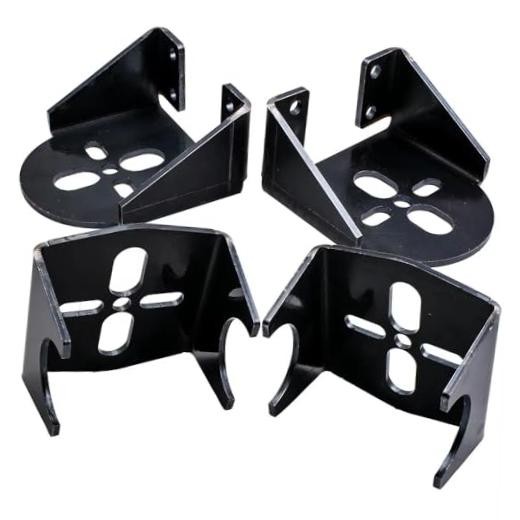 Weld On Rear Upper&Lower Air Bag Mounting Brackets Mounts Suspension 2.75″ Axle