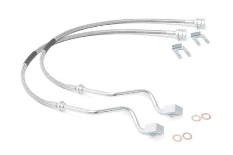 Front Stainless Brake Lines for Ford F-250/F-350 Super Duty (1999-2004) with