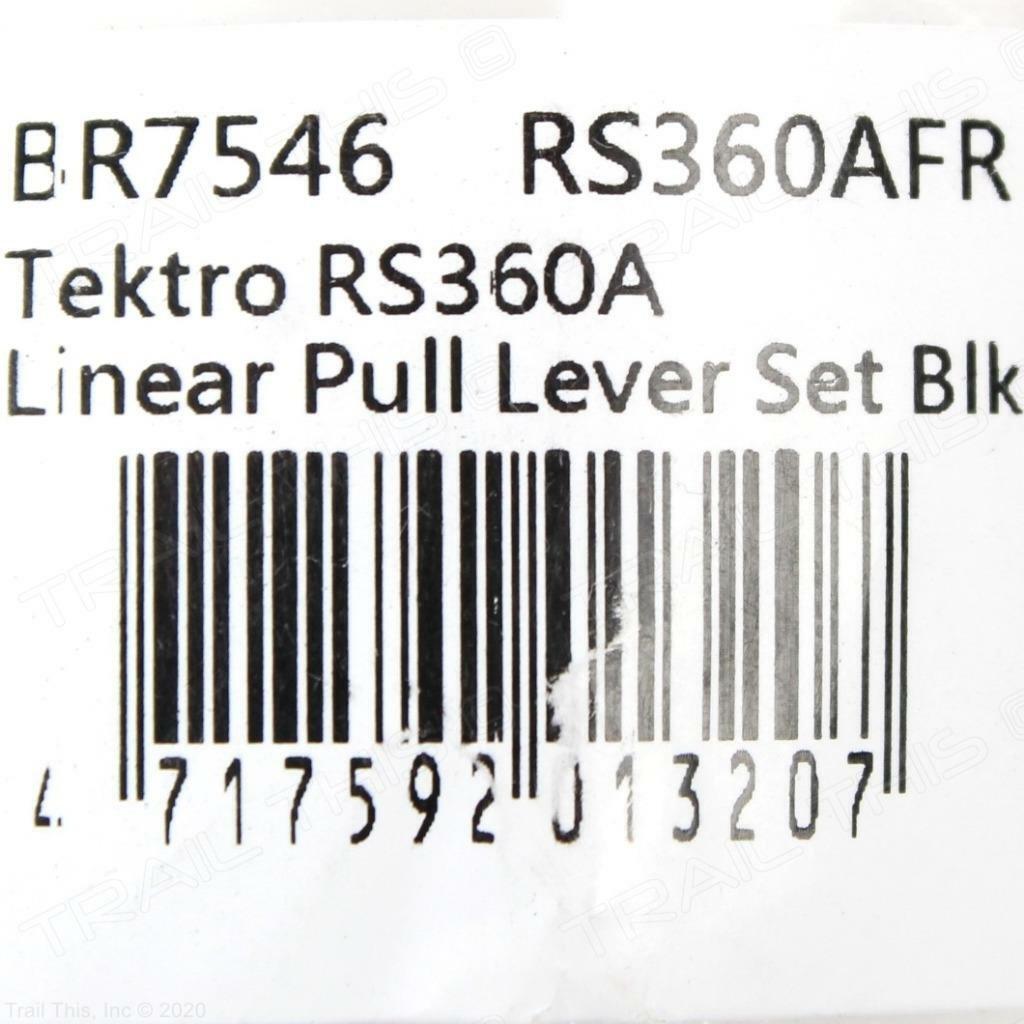 Tektro RS360A Pair / Set of MTB Bike Brake Lever Linear Pull Levers – Black