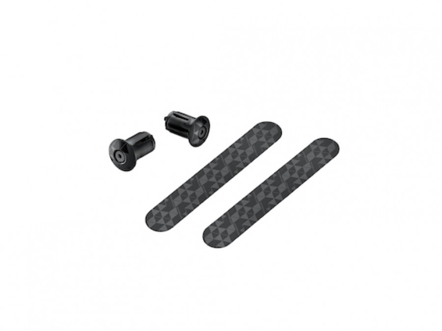 Ciclovation Leather Touch Handlebar Tape Cyclone Galaxy Jet Black Reflective