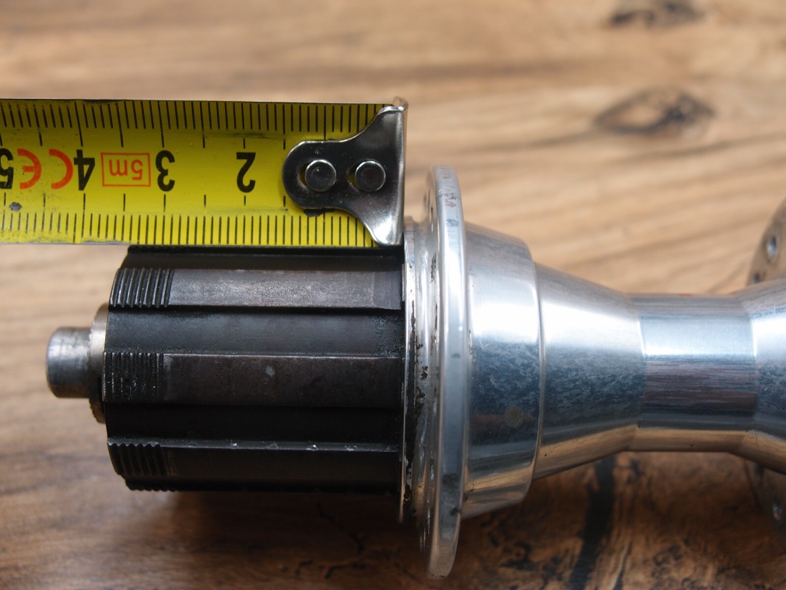 1990’s road bike rear hub EDCO Competition made in Switzerland 130 mm