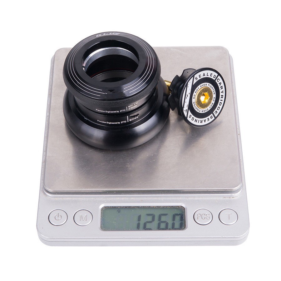 CNC Bike Headset 44mm 1 1/8″-1 1/2″ Straight Tube Frame to Tapered Fork Adapter