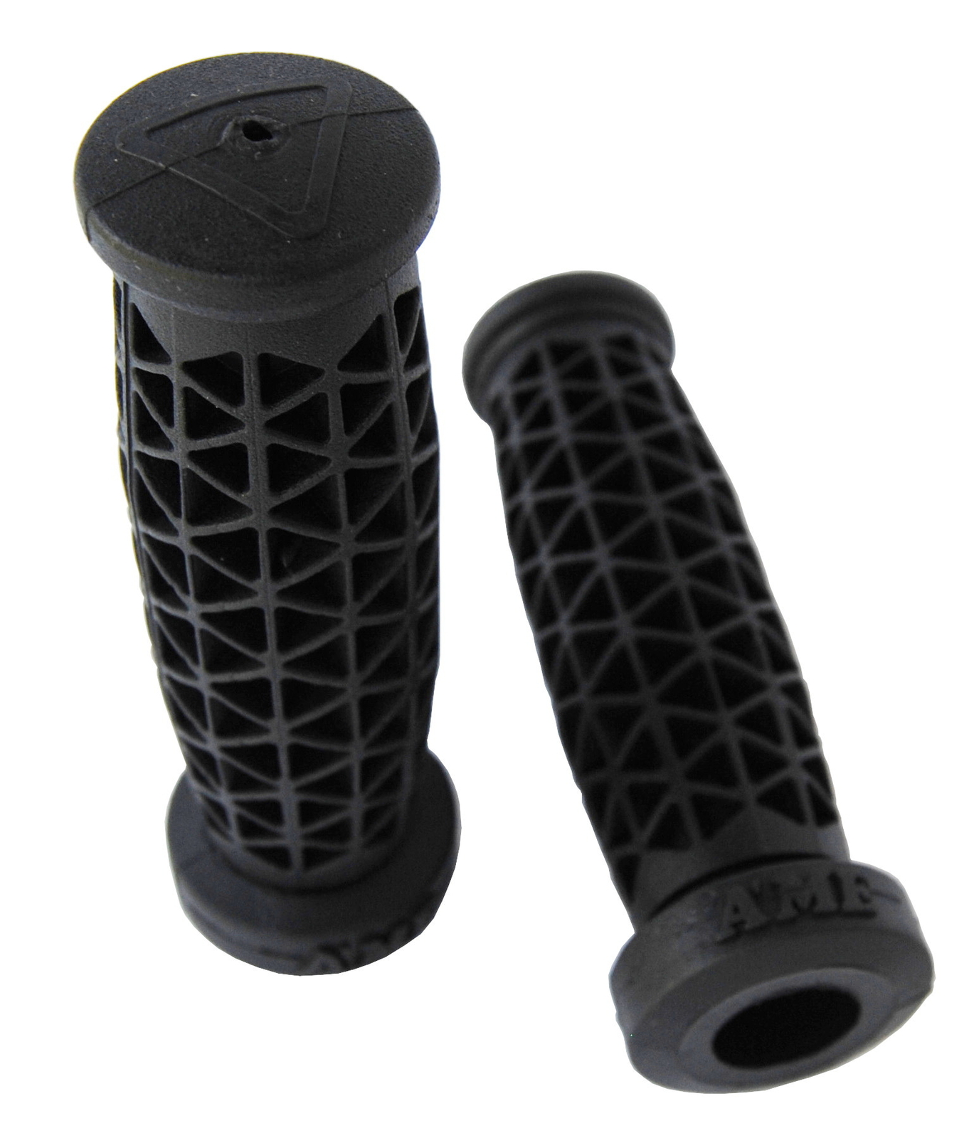 AME Super Soft Supersoft BMX or MTB low flange bicycle grips – BLACK