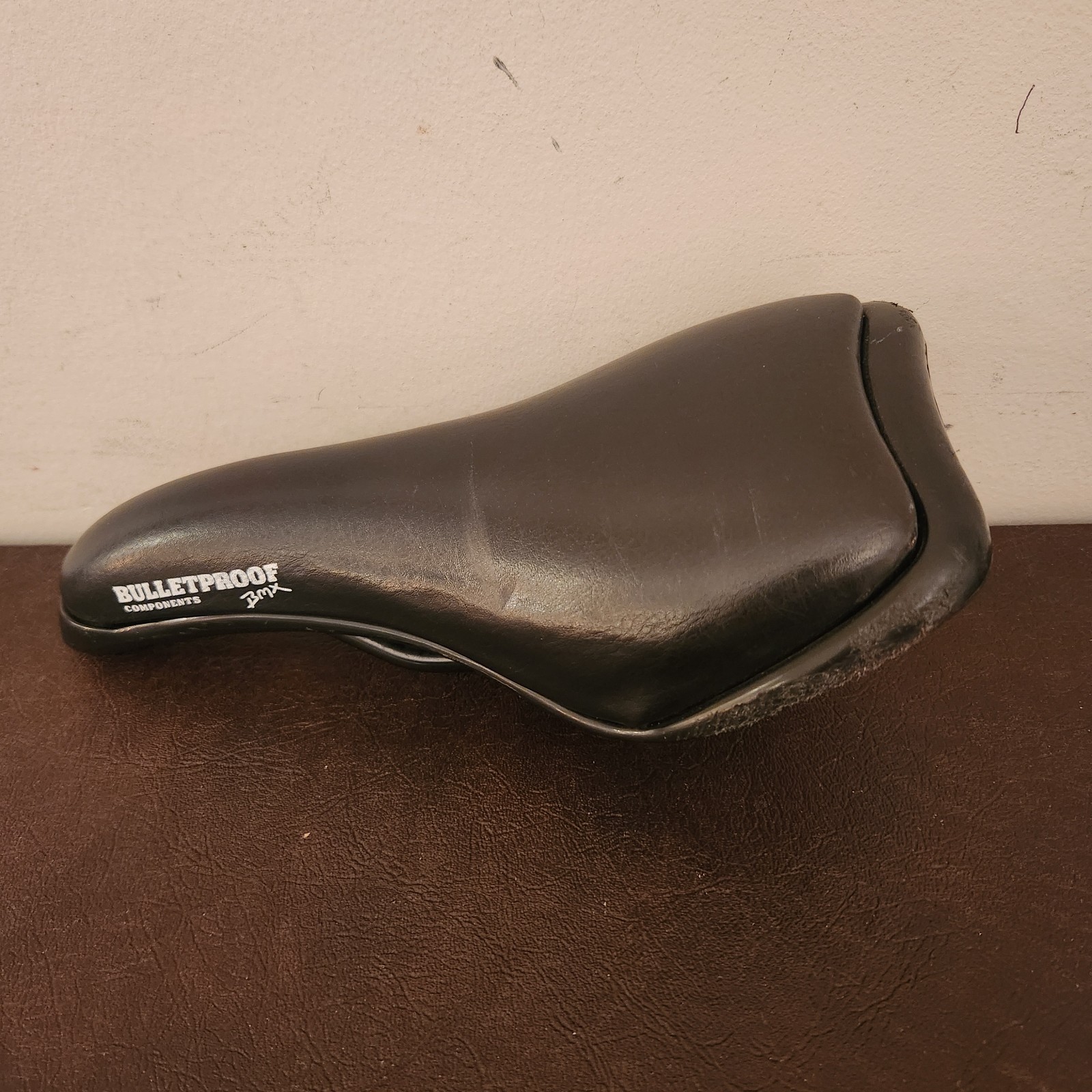 Vintage Bulletproof Component BMX Bike Seat Black – preowned