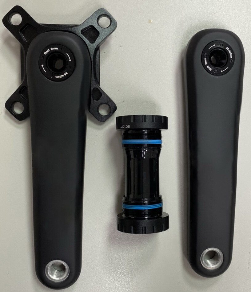BMX Racing Hollow Carbon Cranks BB86