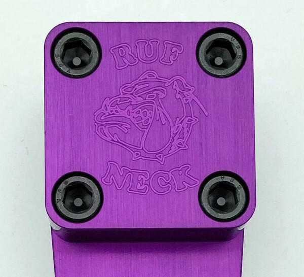 Knight bmx stem,OLDSCHOOL SE BMX KNIGHT BIKE PURPLE RUF NECK 1-1/8 BMX GT NEW