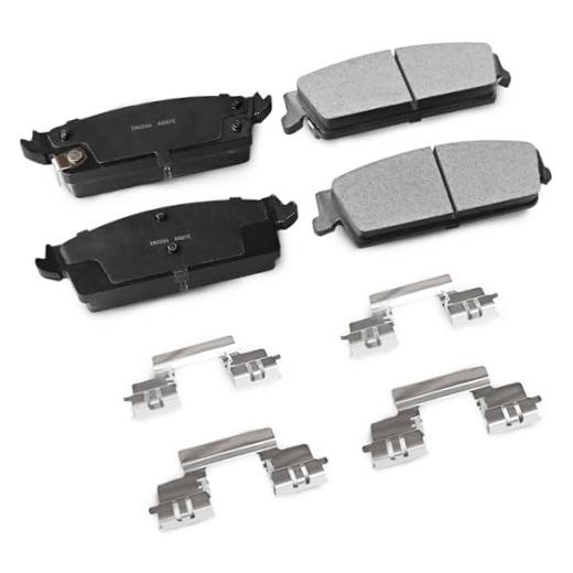 Rear Ceramic Brake Pads Set for 2007-2014 Cadillac Escalade, Chevy 1H 2166