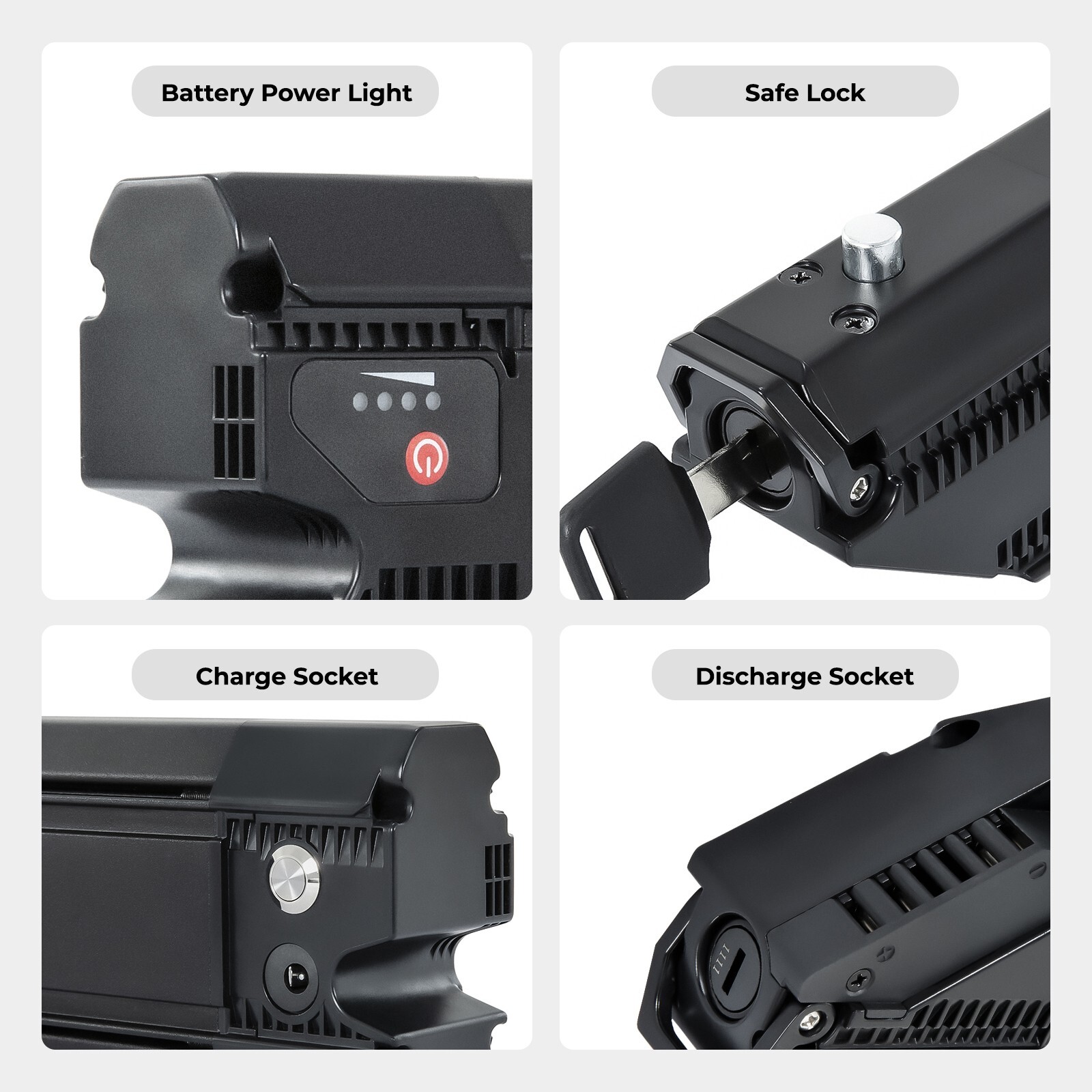 36V10.5Ah Ebike Battery for SONDORS Steps Smart Step Costco Electric Battery