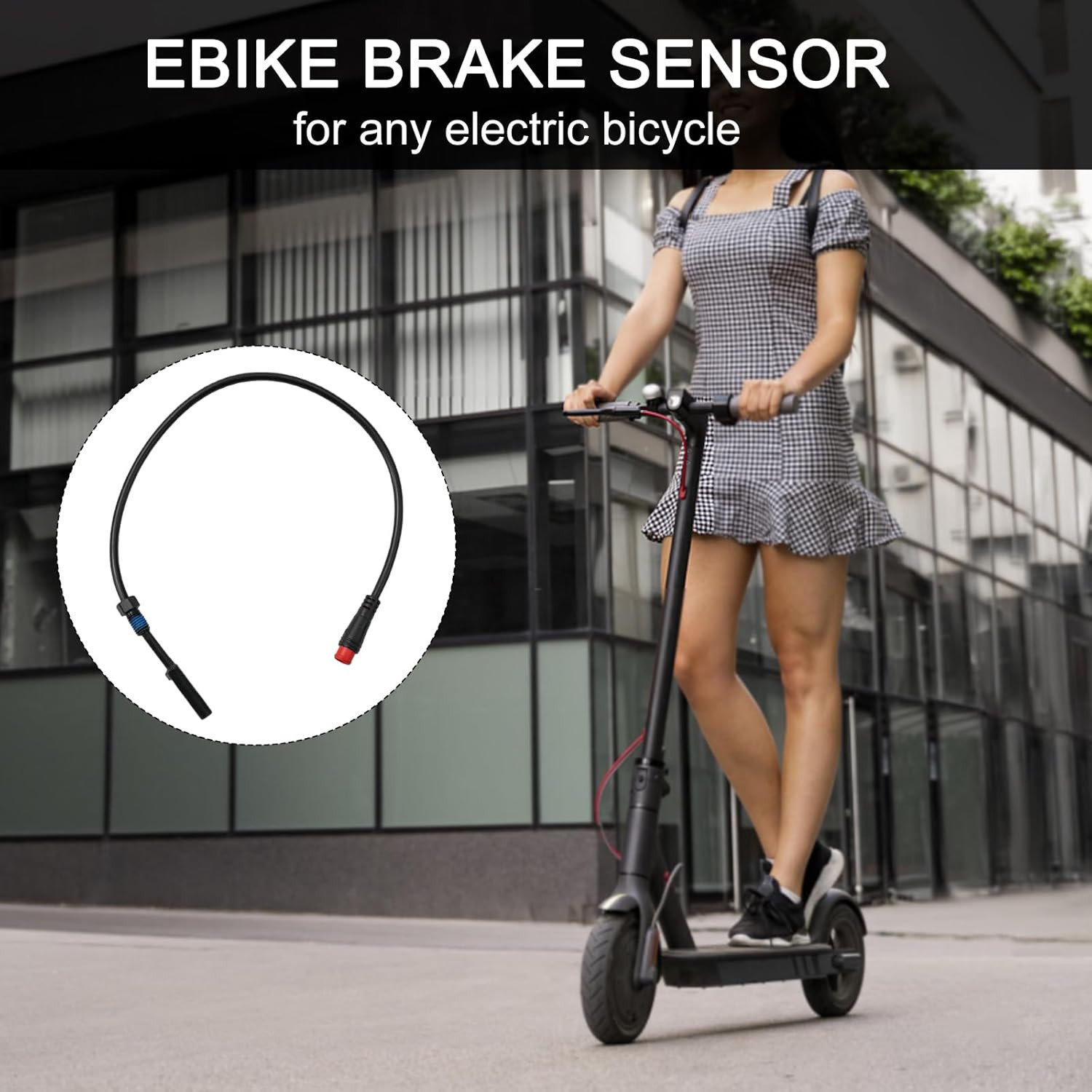 Ebike Brake Sensor, Magnetic Brake Sensor For any Electric Bicycle, Cut Off Powe