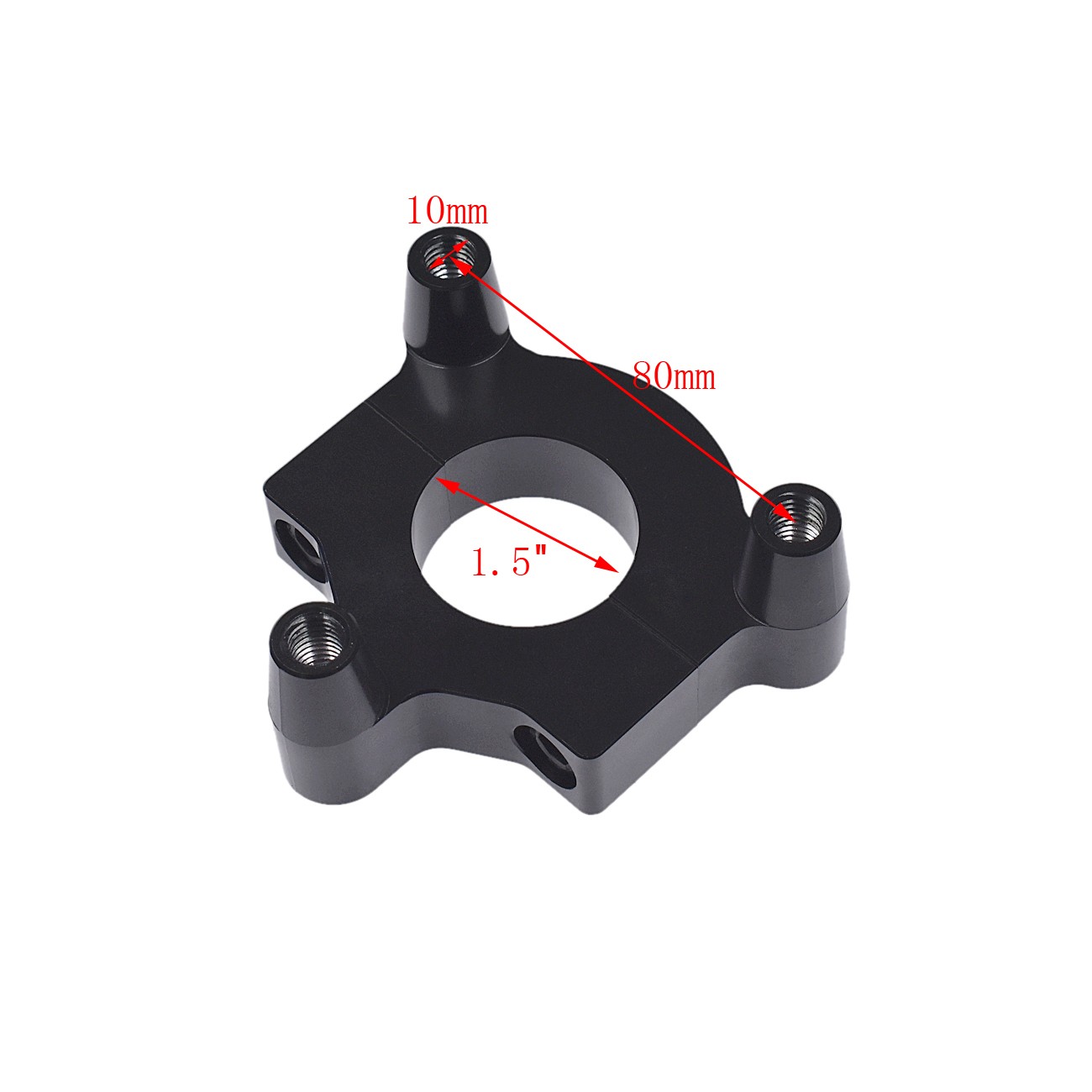 Black 1″ / 1.5″ CNC Adapter 32T Sprocket Fits 80cc 2 Stroke Motorized Bicycle
