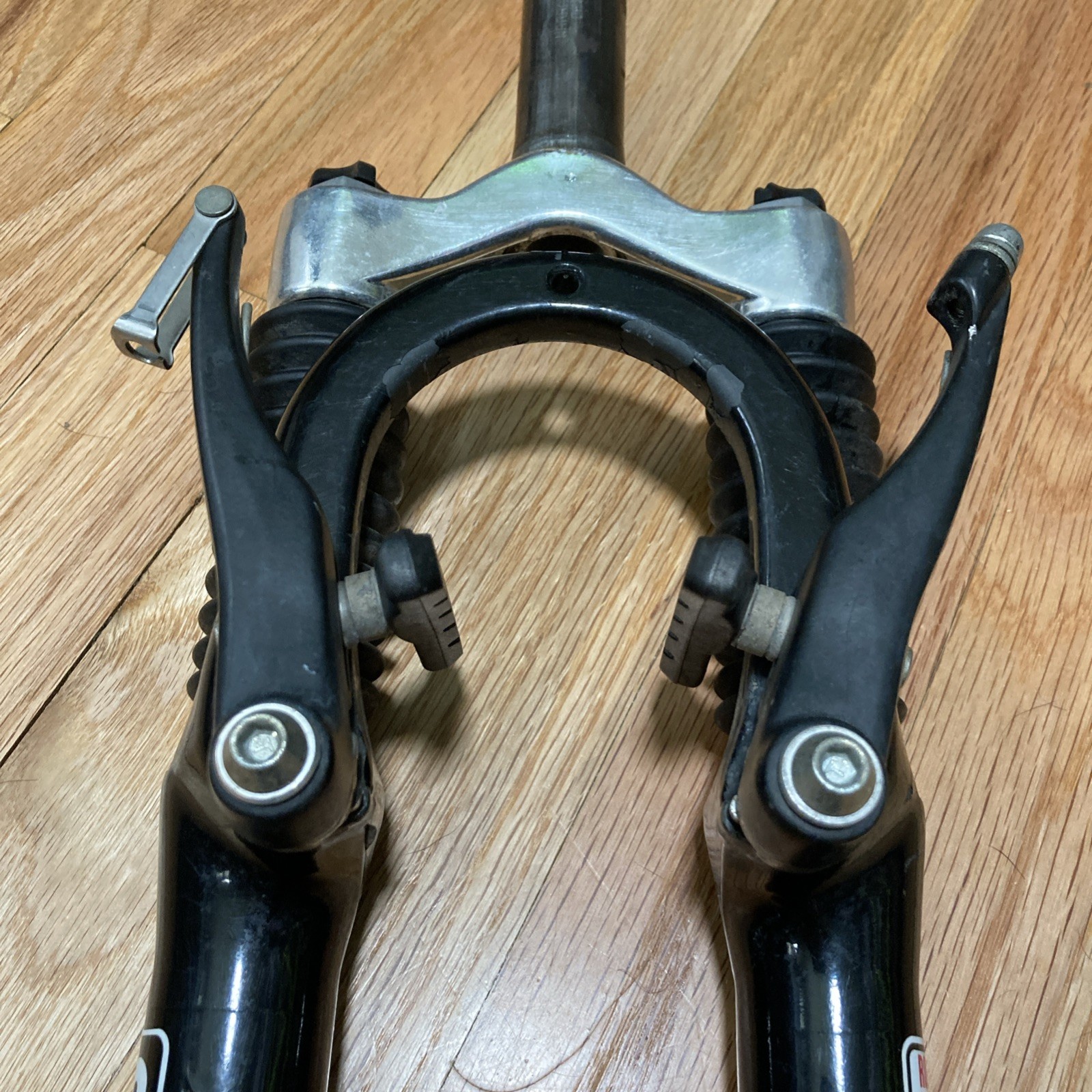 Vintage ROCK SHOX JETT T2 Mountain Bike Suspension Fork 11/8″ TL 63mm PRE OWNED