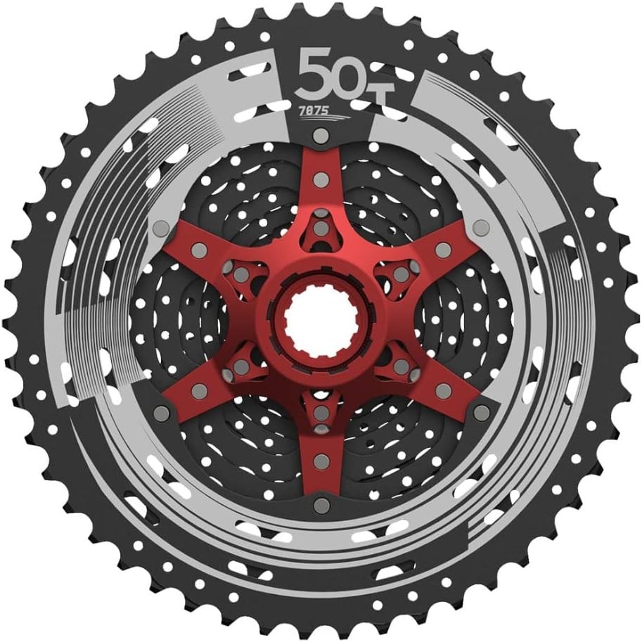 SUNRACE Mixte 305752095 Box 12V 10 50 Schwarz, Noir, Taille unique EU 12 speed B