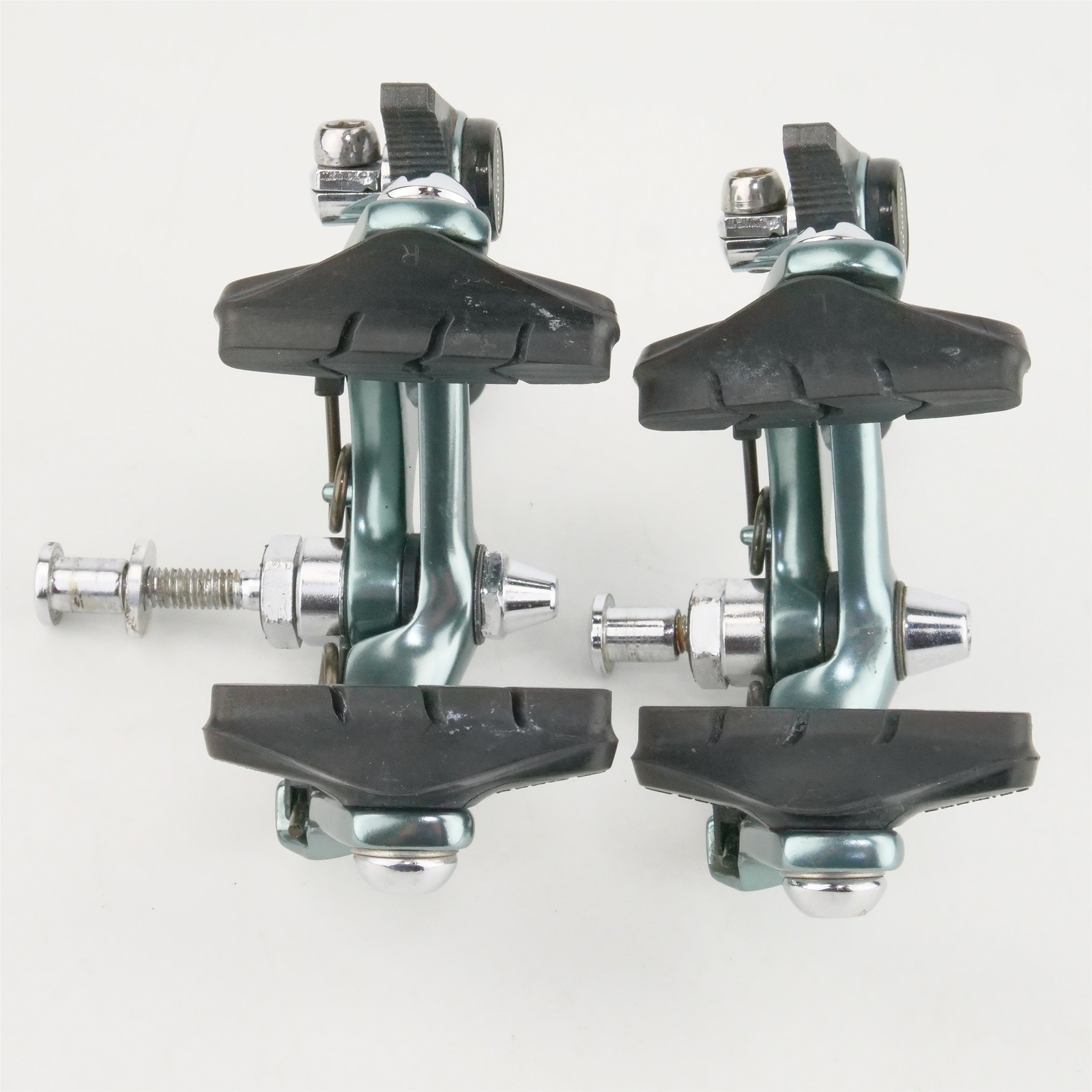 Shimano 105 BR-1050 Rim Brake Calipers Pair Long Reach Side Pull Road Vintage