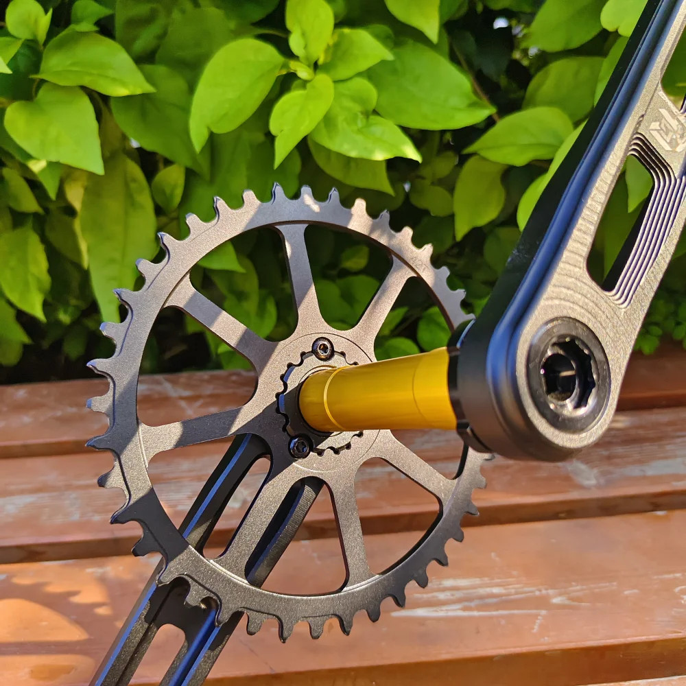Road Bike Crankset 165/170/175mm Hollow Crank Chainring 40/42/44/46/48/50T
