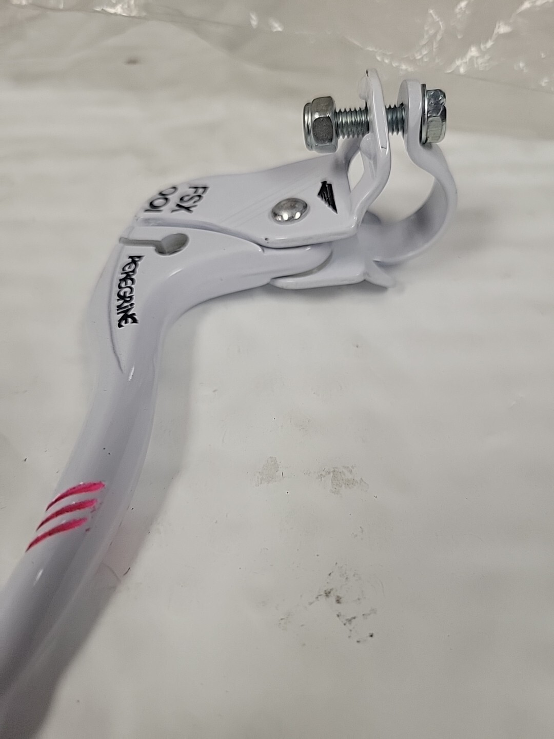 Peregrine Fsx 001 RH Brake Lever White New Old Stock Bmx Freestyle Haro Hutch Gt