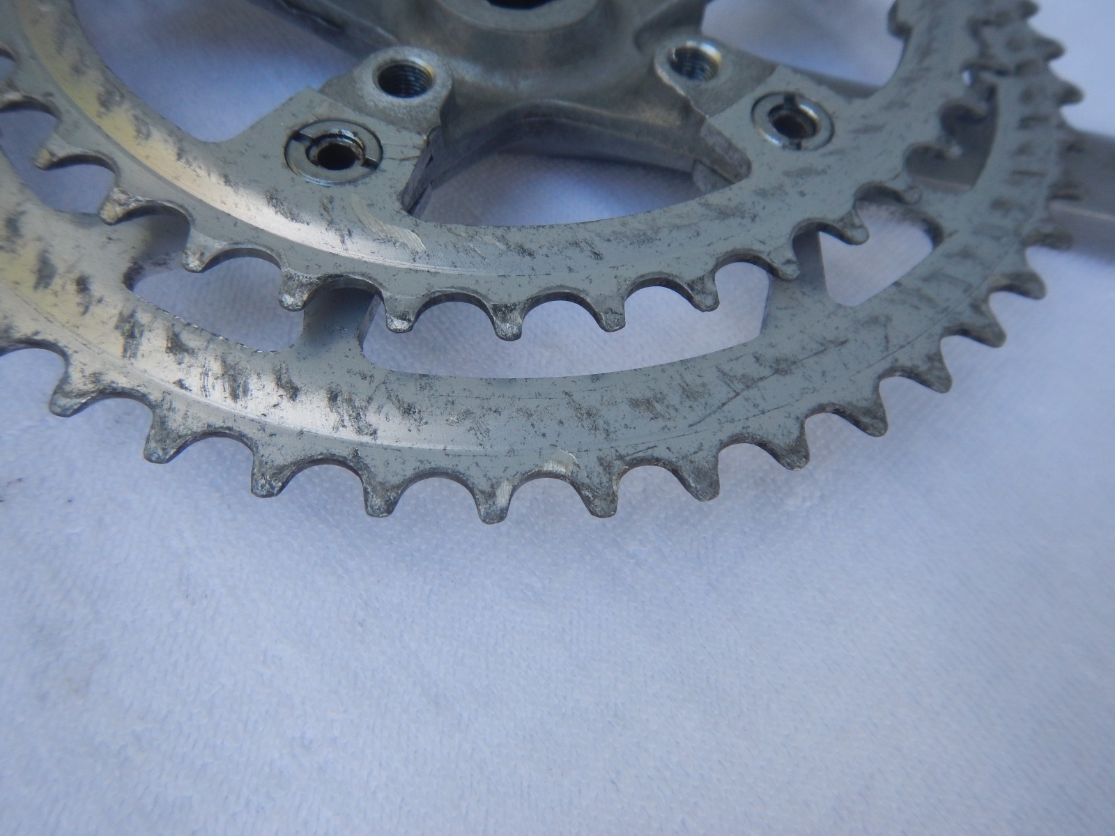Shimano FC-B124 Biopace Triple Double Mountain Bike 175 Cranks Crankset 110BCD