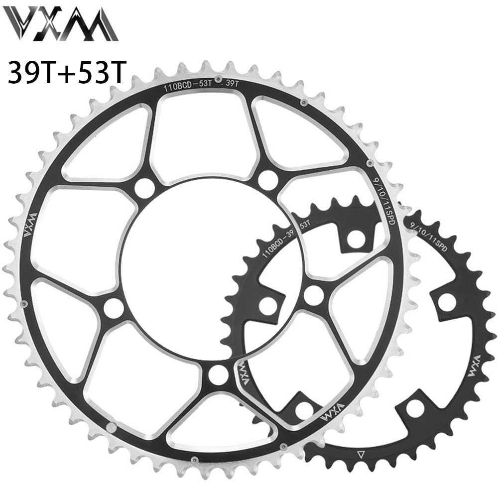 VXM Bicycle Chainwheel Chainring 110BCD 50-34T 52-36T 53-39T Folding bike parts