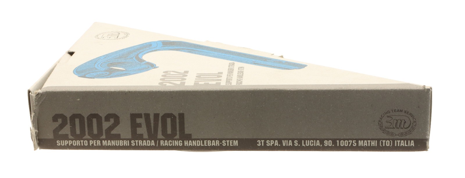 3ttt 1″ 2002 EVOL 22.2mm Quill Stem 100mm 26mm Clamp Silver -17° 3T NEW NOS