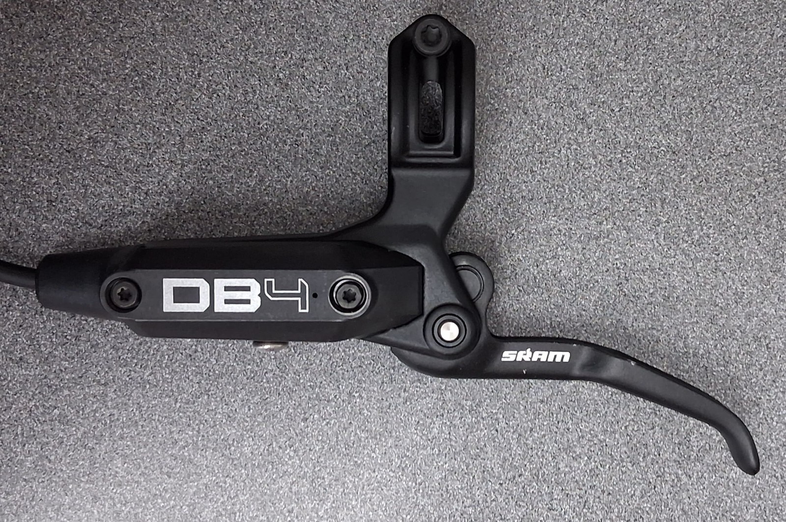 SRAM DB4 Disc Brake & Lever Left, Front/Rear 2000mm Hose Post Mount 4-Piston A1