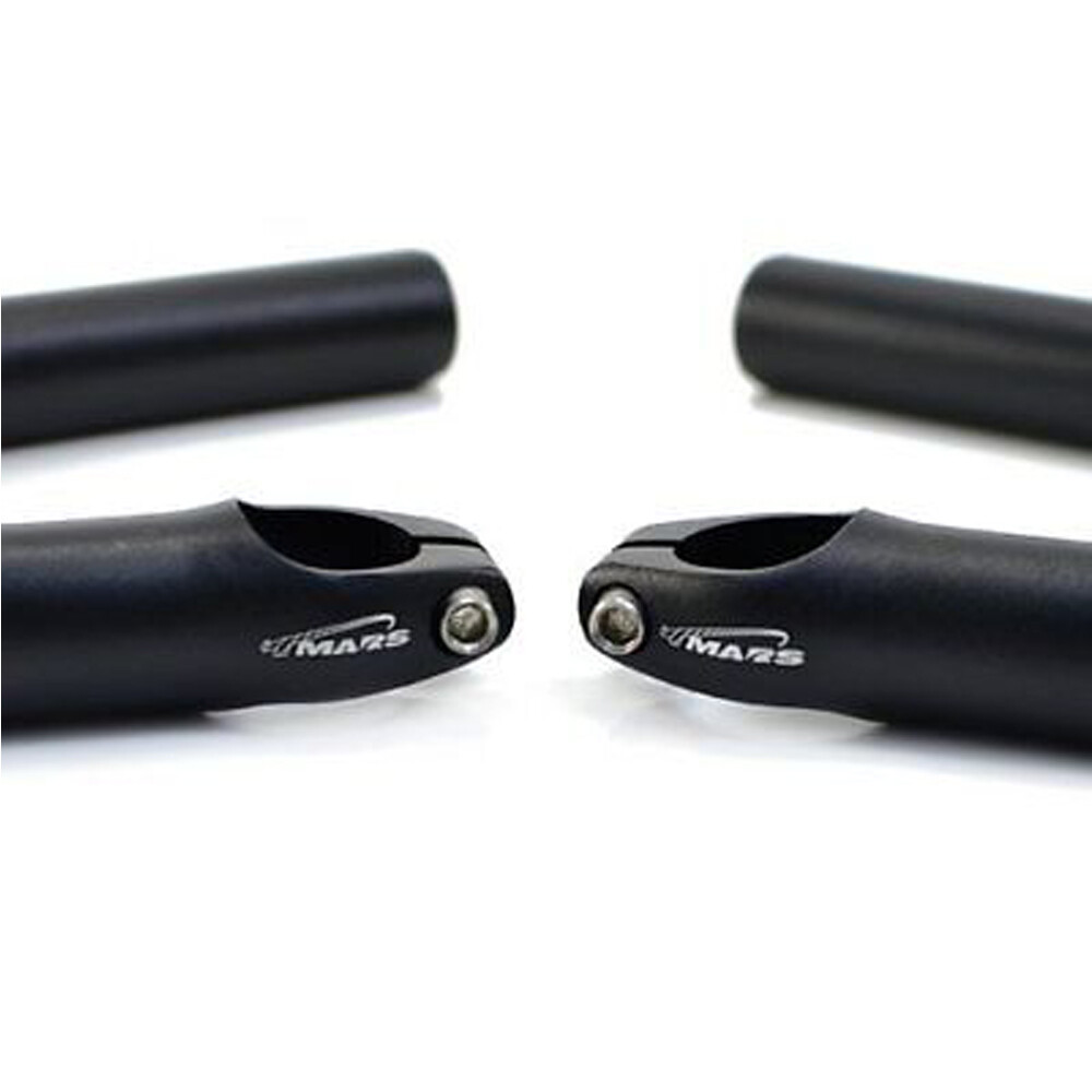TMARS SD-218R 22.2mm Alloy Drop Bar End , Black