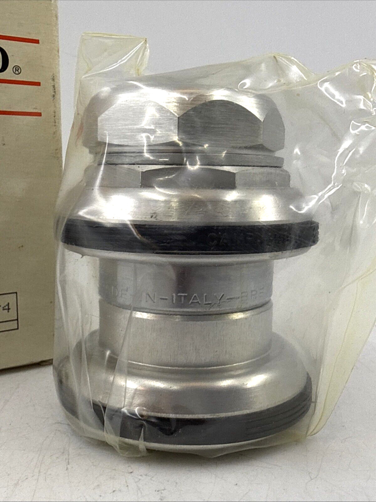 NOS Campagnolo RECORD O.R. 1-1/4″ Threadless Headset Silver HS-01OR EUCLID BOX