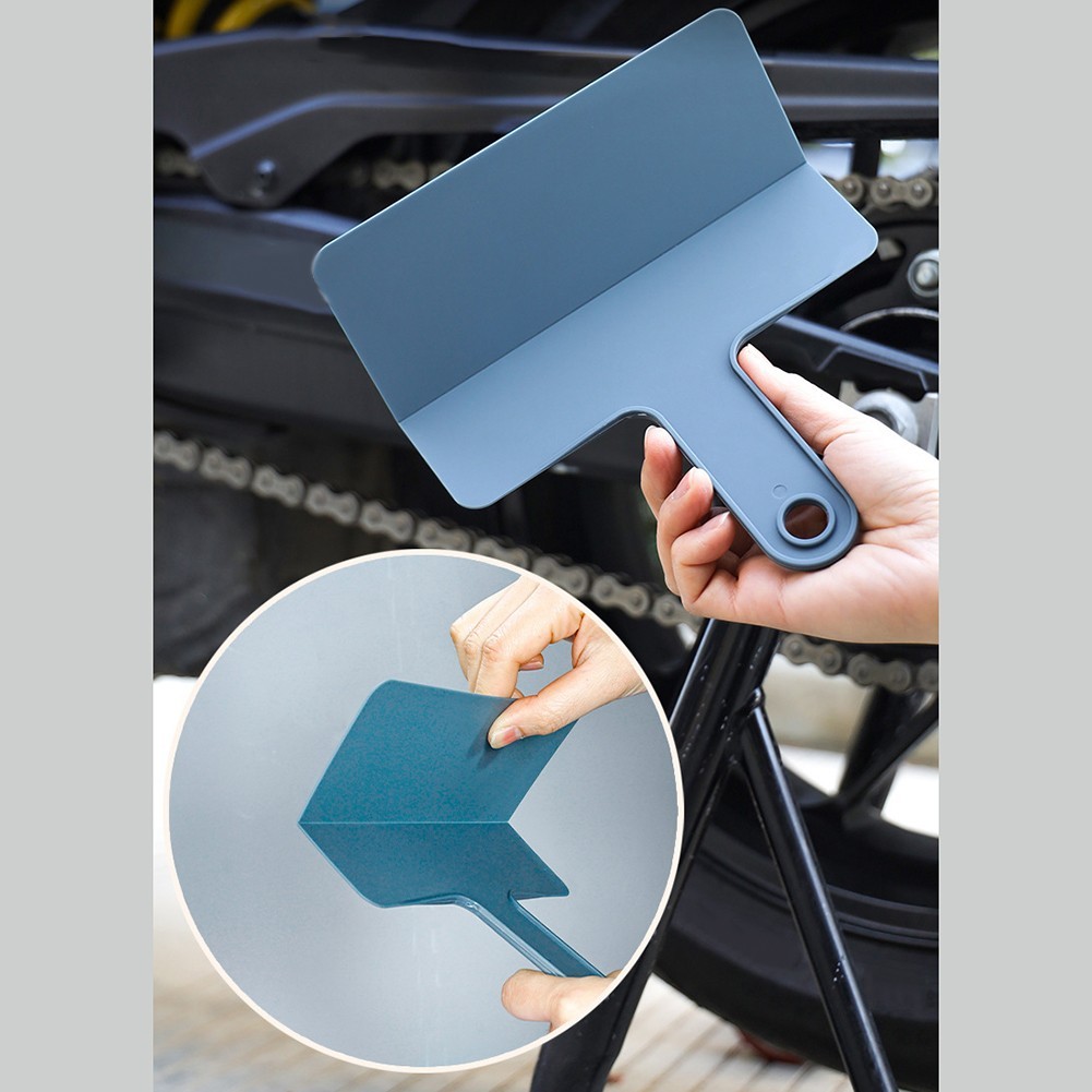 Chain Oil Baffle Tool for Bicycle and Motorcycle with Easy Installation Design