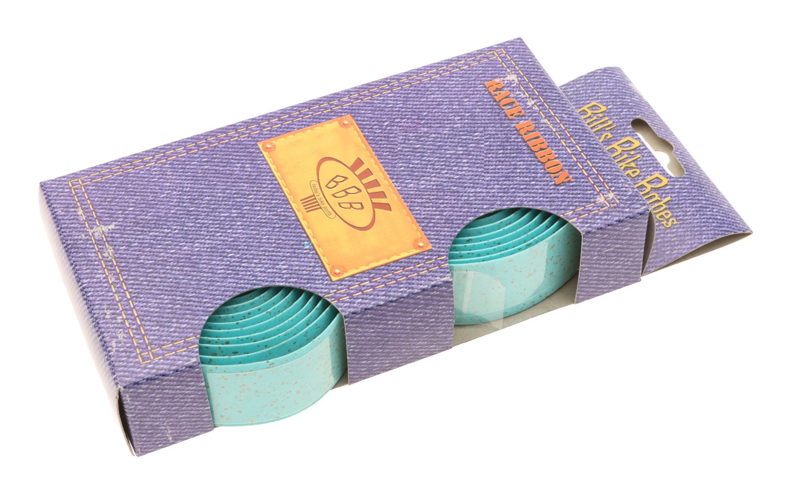 BBB Race Ribbon Bar Tape Adhesive Synth Cork-Like Cyan /Celeste Bar Wrap NEW NOS