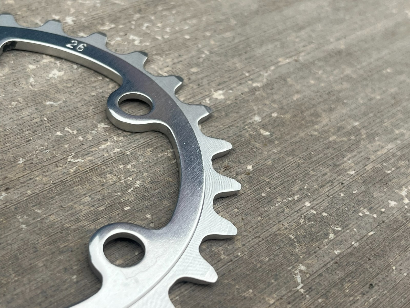 NOS Ritchey Logic Alloy Chainring | 74 BCD / 26T / Made in Japan