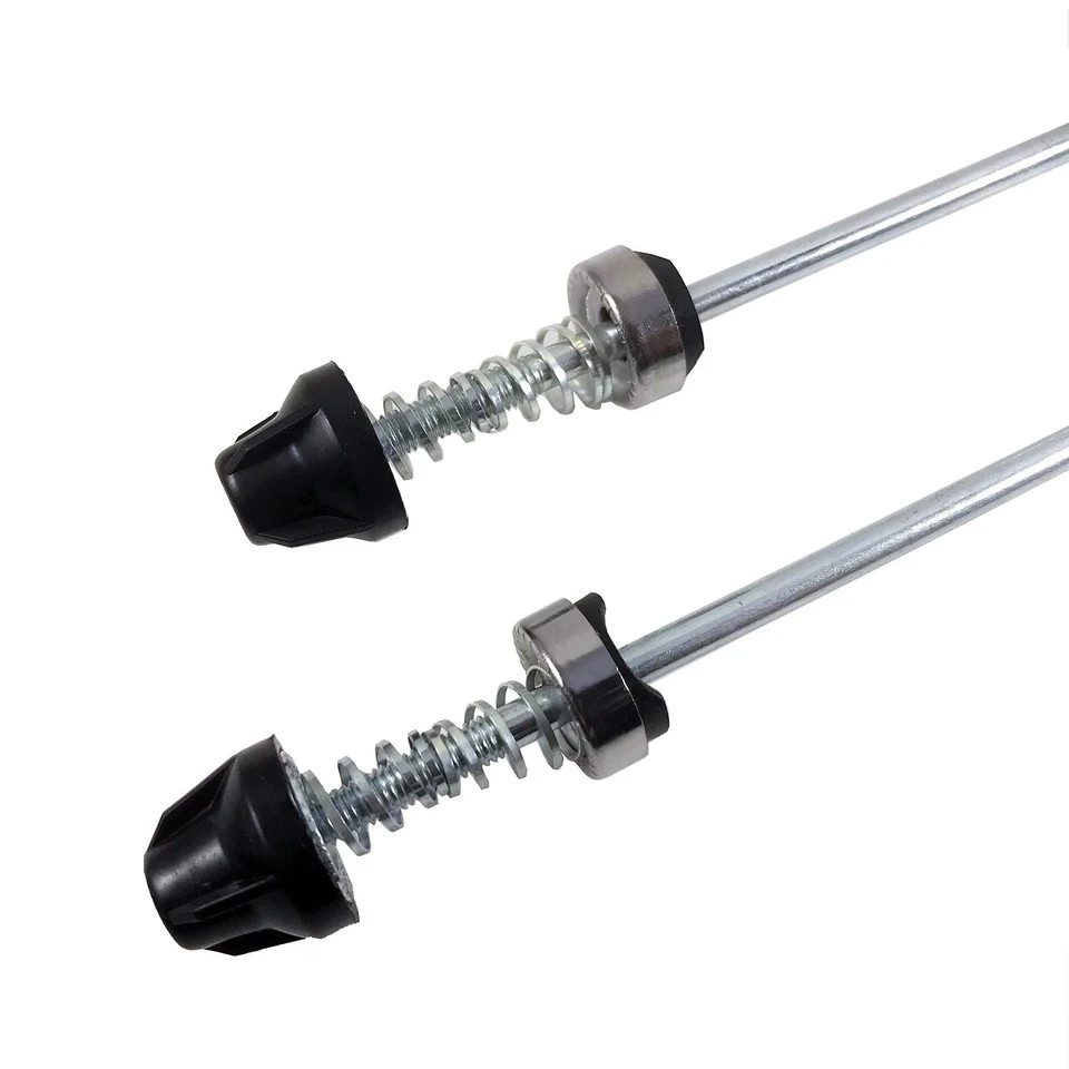 Bike Wheel Hub Skewers Quick Release Clip Lever Axle 145mm 180mm Pair for Bicycl