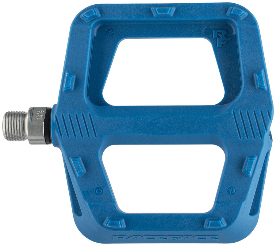 RaceFace Ride Pedals – Platform, Composite, 9/16″, Blue