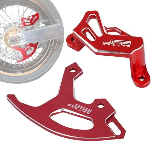 Dirt Bike Brake Disc Caliper Guard CNC for CRF250R 04-25/CRF250X 04 Red
