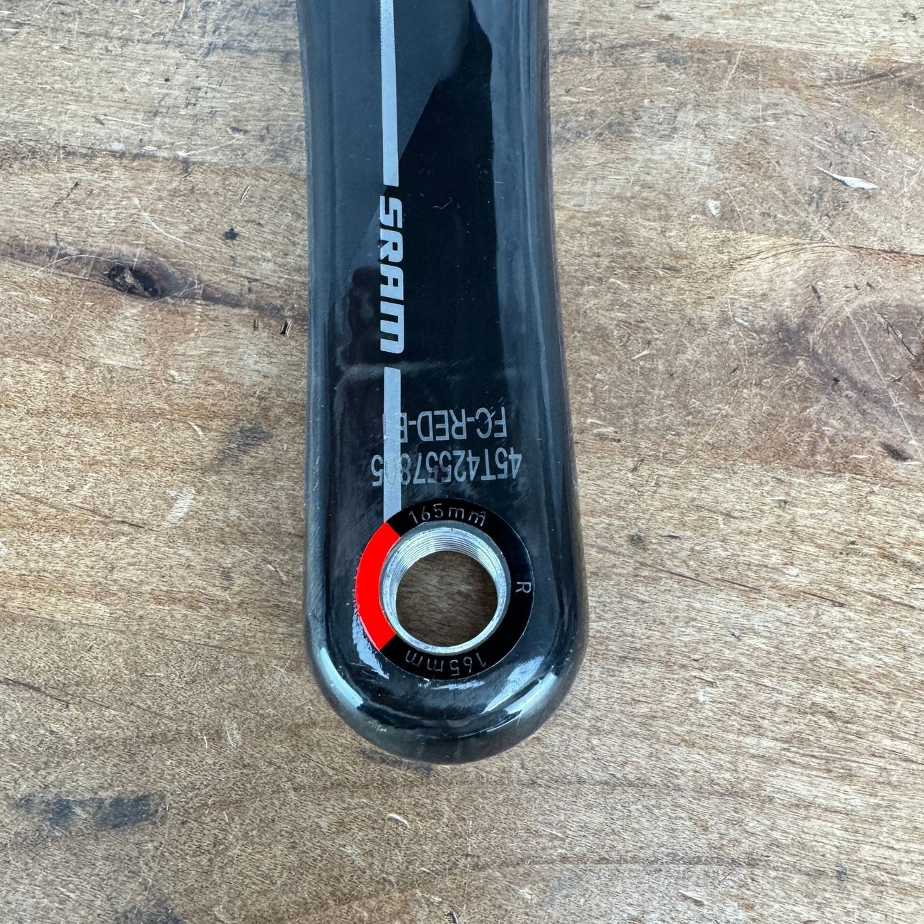 New! SRAM Red AXS E1 165mm DUB SL 29mm Carbon Crankset Crank Arms 305g
