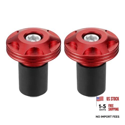 Motorcycle Handlebar End Plug Aluminum Alloy 18mm-20mm 0.71″-0.79″ 32mm OD
