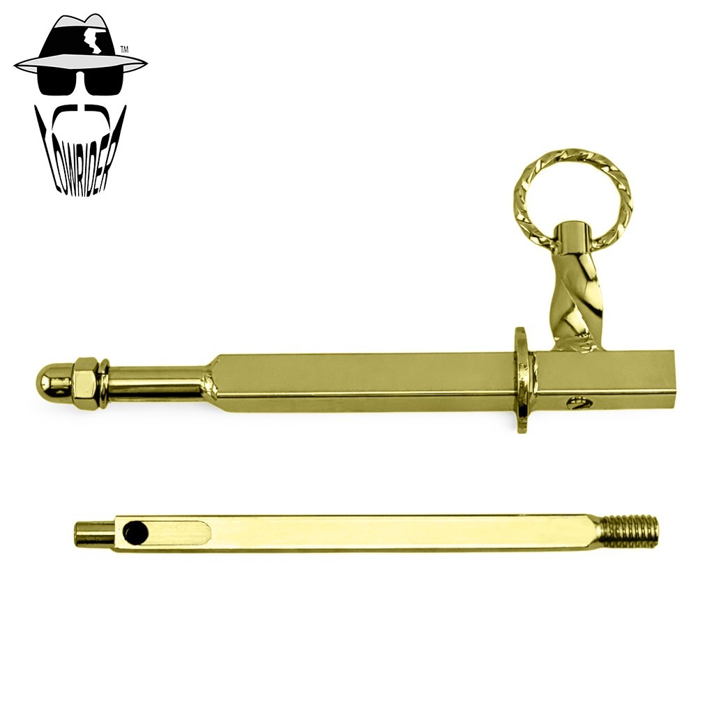 ORIGINAL LOWRIDER Twisted Spring 1 Hole Suspension Fork Slammer BASE Kit Gold.