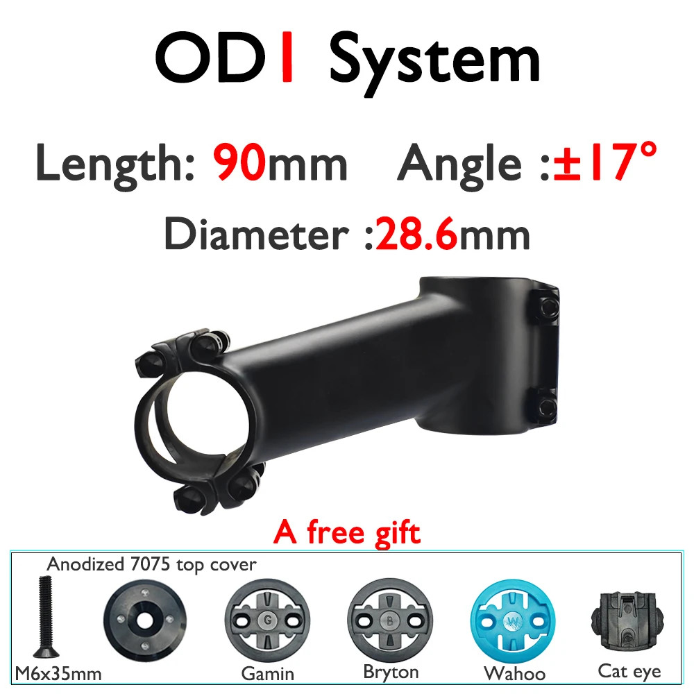 6/12/17 Degree Road/MTB Bicycle Carbon Stem 60-120mm Bike Computer Mount Stand