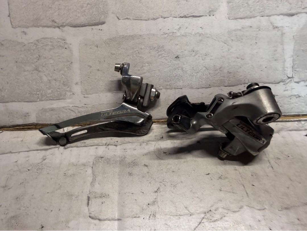 Shimano Ultegra 6700 10s Silver Groupset FC 165mm 52B ST FD RD BR CS Used