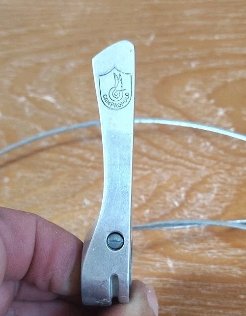 [9.48] Vintage Campagnolo Syncro Shifter Set Down Tube Braze On