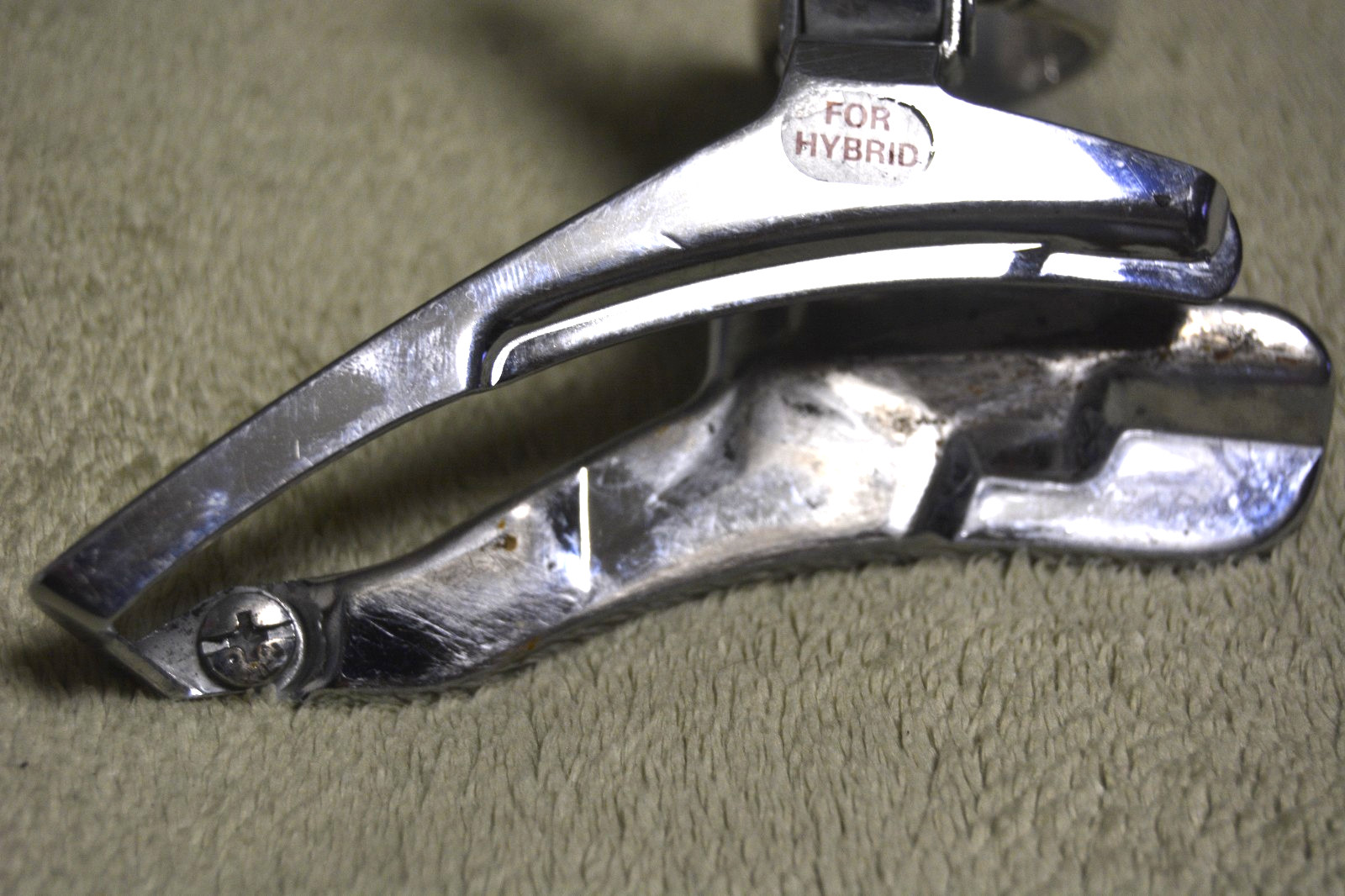 SHIMANO RX100 FRONT DERAILLEUR Clamp-On 31.8 3×7/8 Bottom Pull FD-A553-ST
