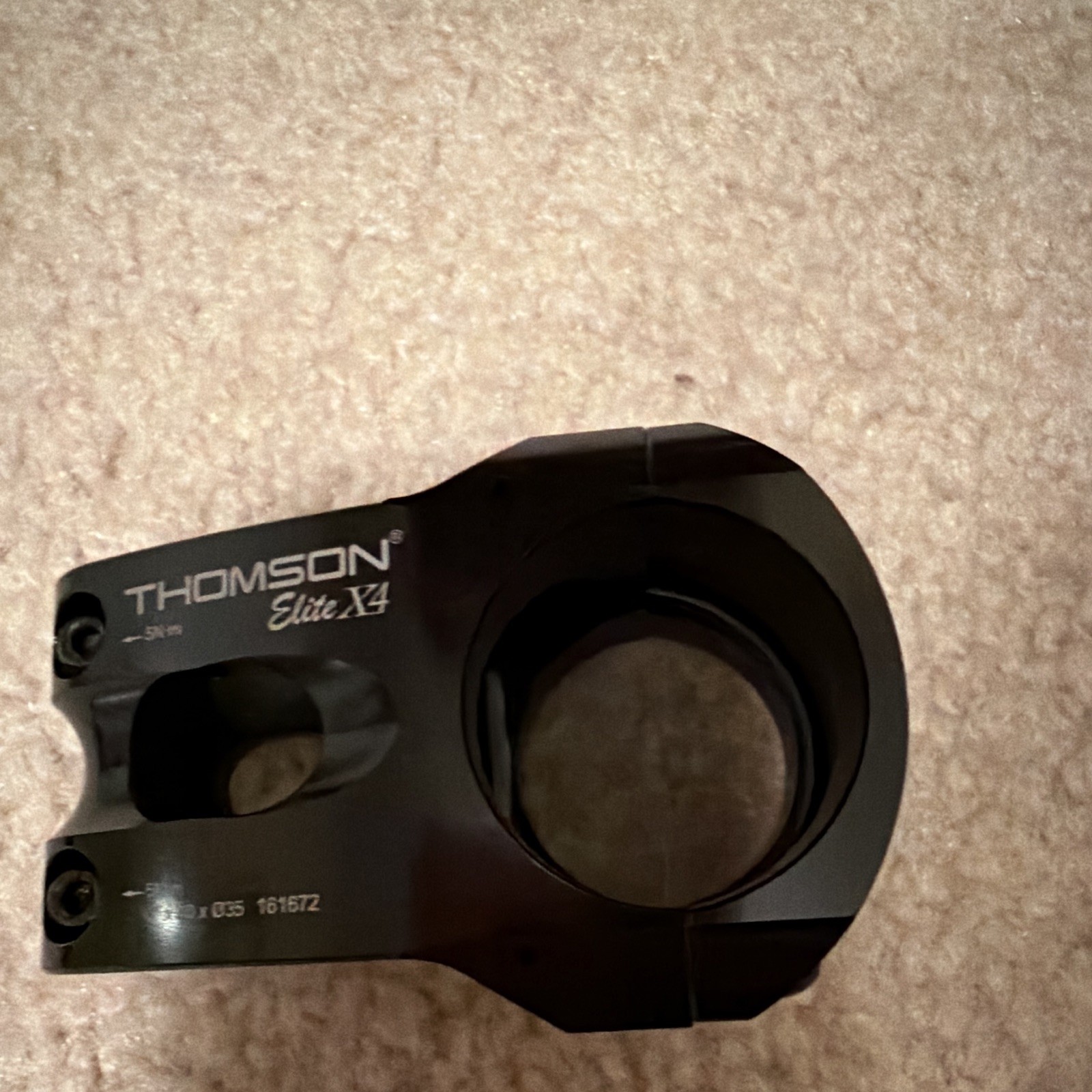 Thomson Elite X4 Threadless Stem 40 mm Length 35mm Clamp 1 1/8in Black