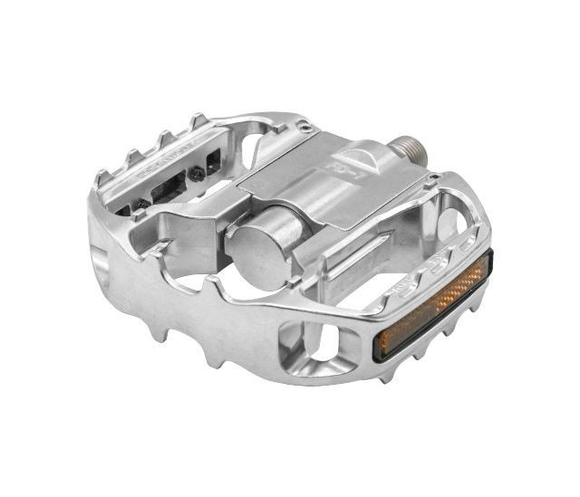 MKS FD-7 Wide Pedals Silver Mikashima Seisakusho NEW Japan
