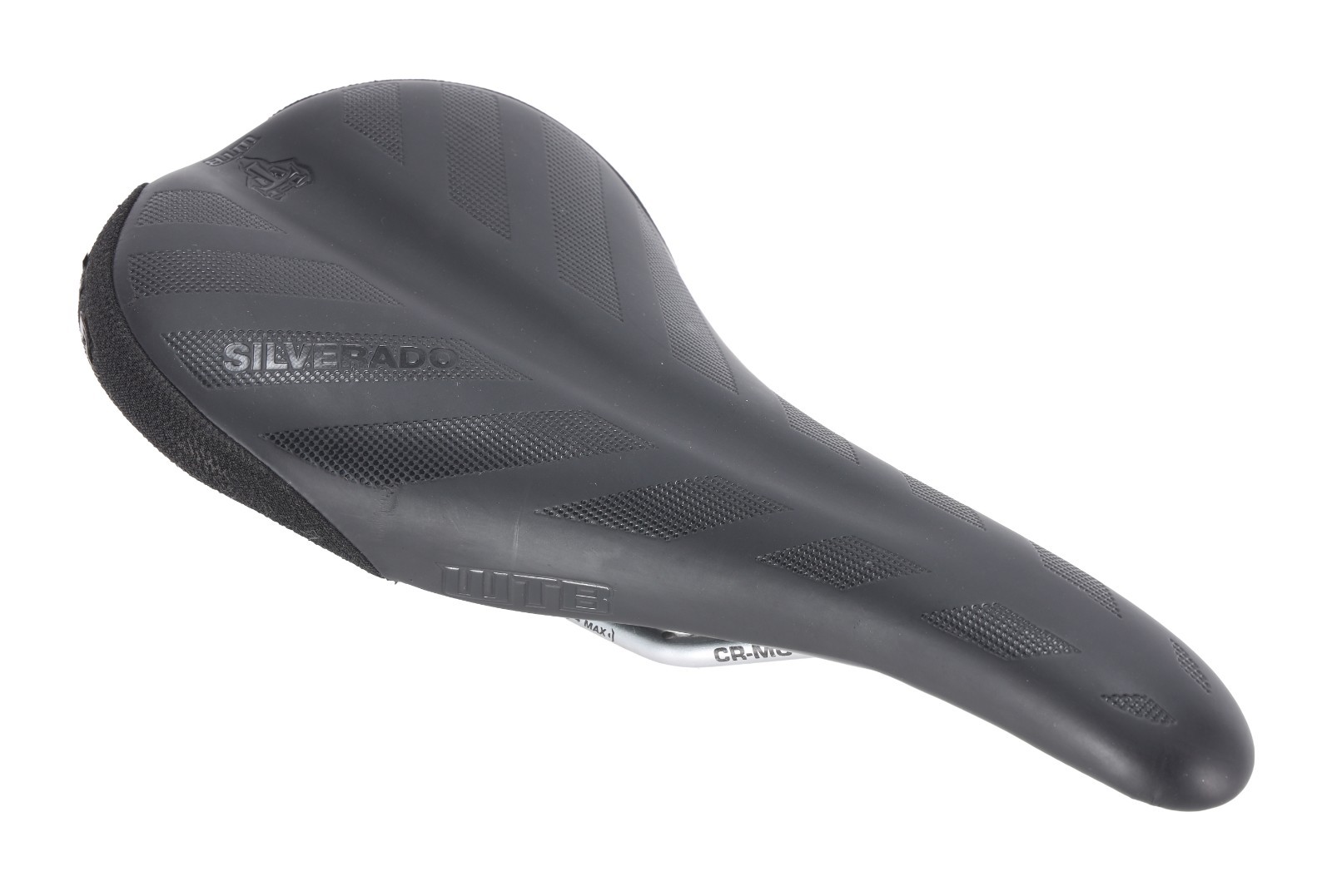WTB Silverado Mountain Bike Saddle 139mm 7 x 7mm CrMo Rail BLACK Gravel Trail
