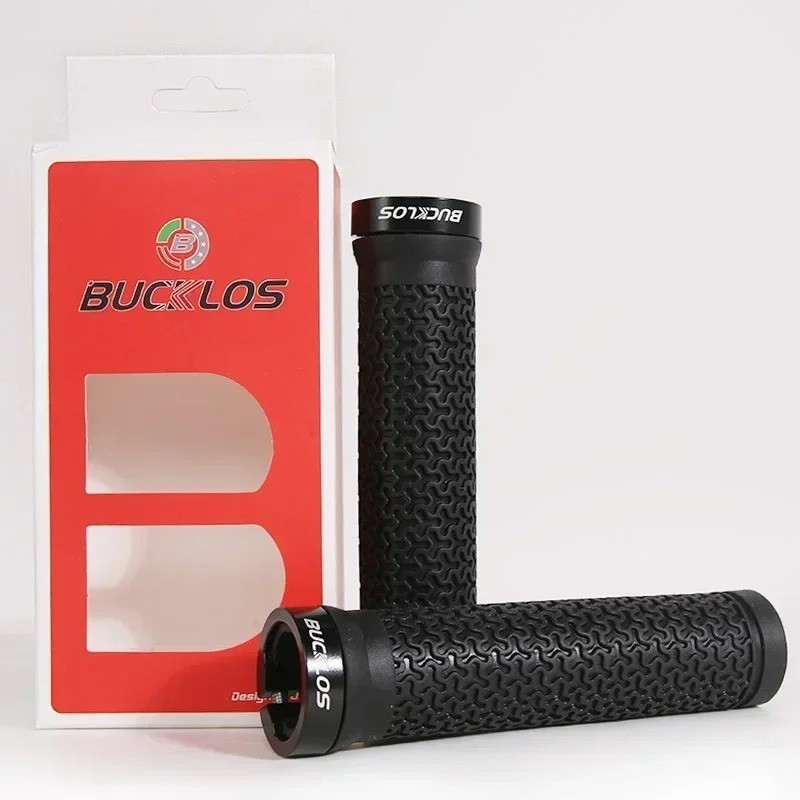 MTB Bicycle Handlebar Grips Rubber Anti-Slip Lock-On BMX Mountain Bike Covers