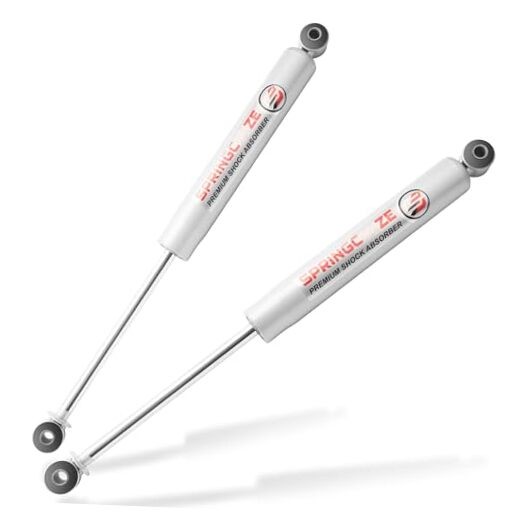 4.5-8» Rear Shock Absorbers for 2007-2025 4.5-8″ Silver 07-25 Chevy/GMC 1500